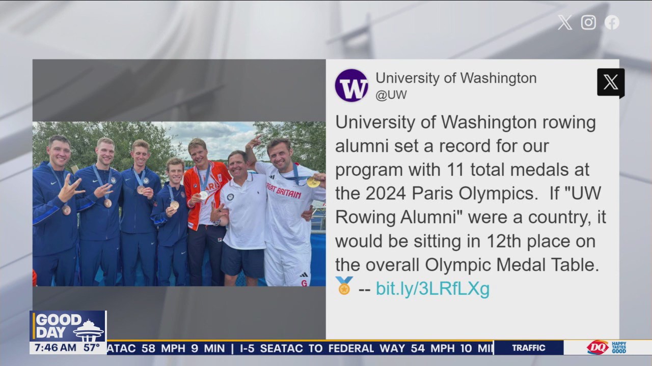 UW alumni bring in 11 medals from 2024 Paris Olympics