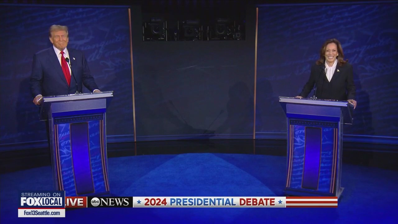 Trump, Harris meet on debate stage