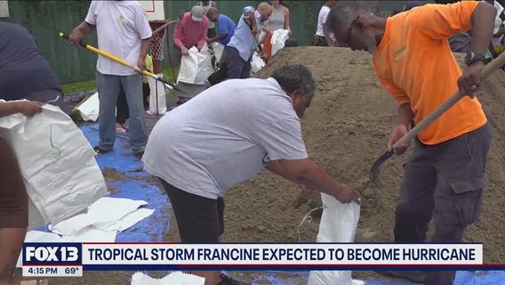 Tropical Storm Francine expected to become hurricane