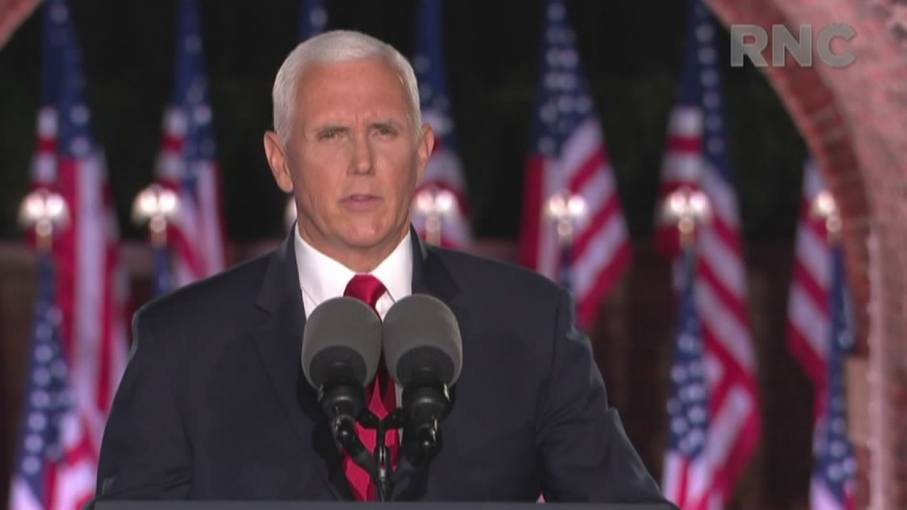 Vice President Mike Pence speaks on third night of Republican National Convention