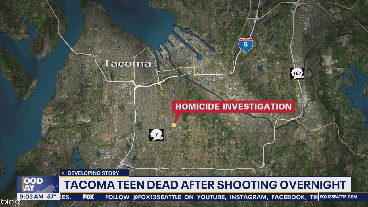 Tacoma teen killed in overnight shooting | FOX 13 Seattle