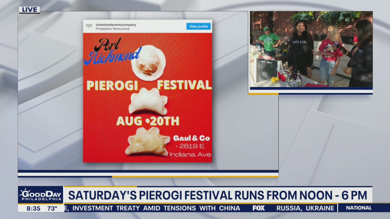 Free Pierogi Festival begins in Port Richmond this weekend