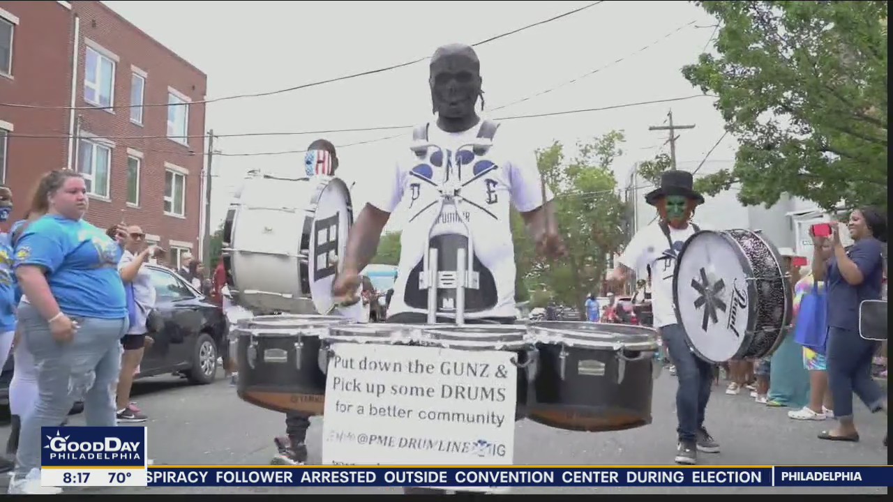 West Powelton Drumline and Steppers giving young people a safe haven from the streets