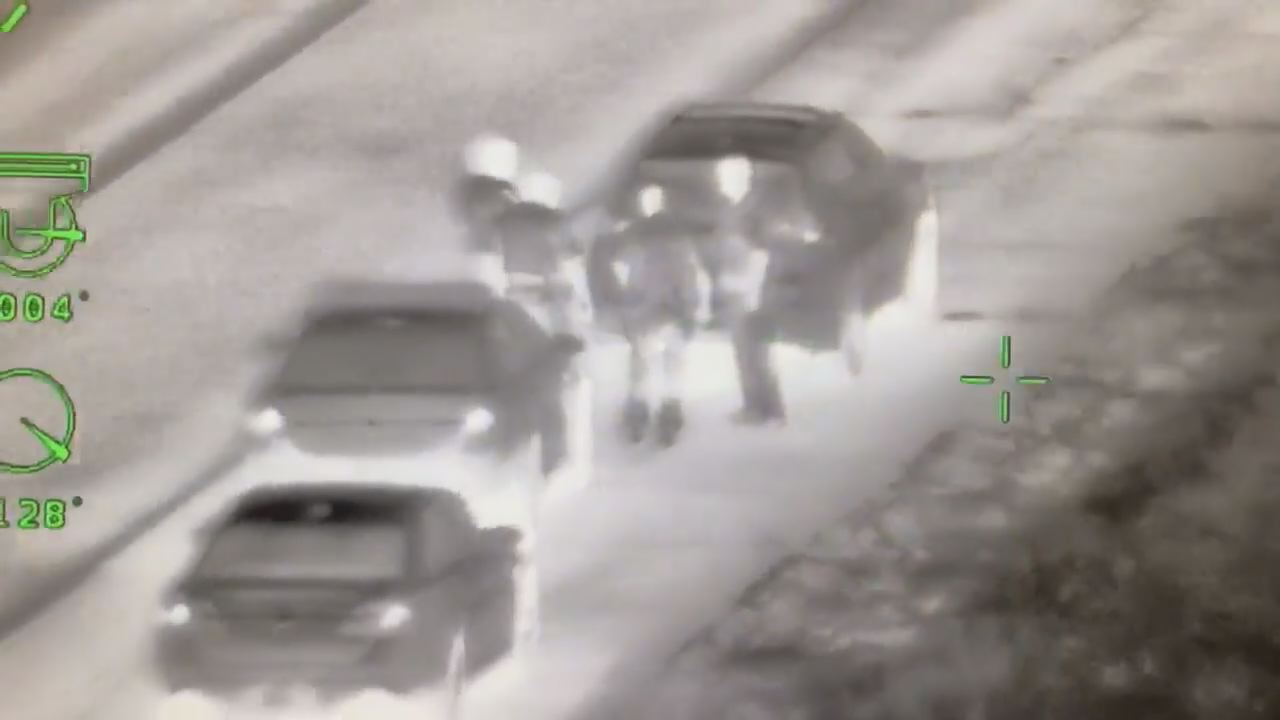 Laser shined at Fairfax County police helicopter