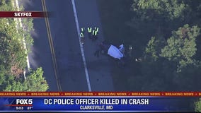 DC police officer killed in car crash with tractor trailer in Howard County