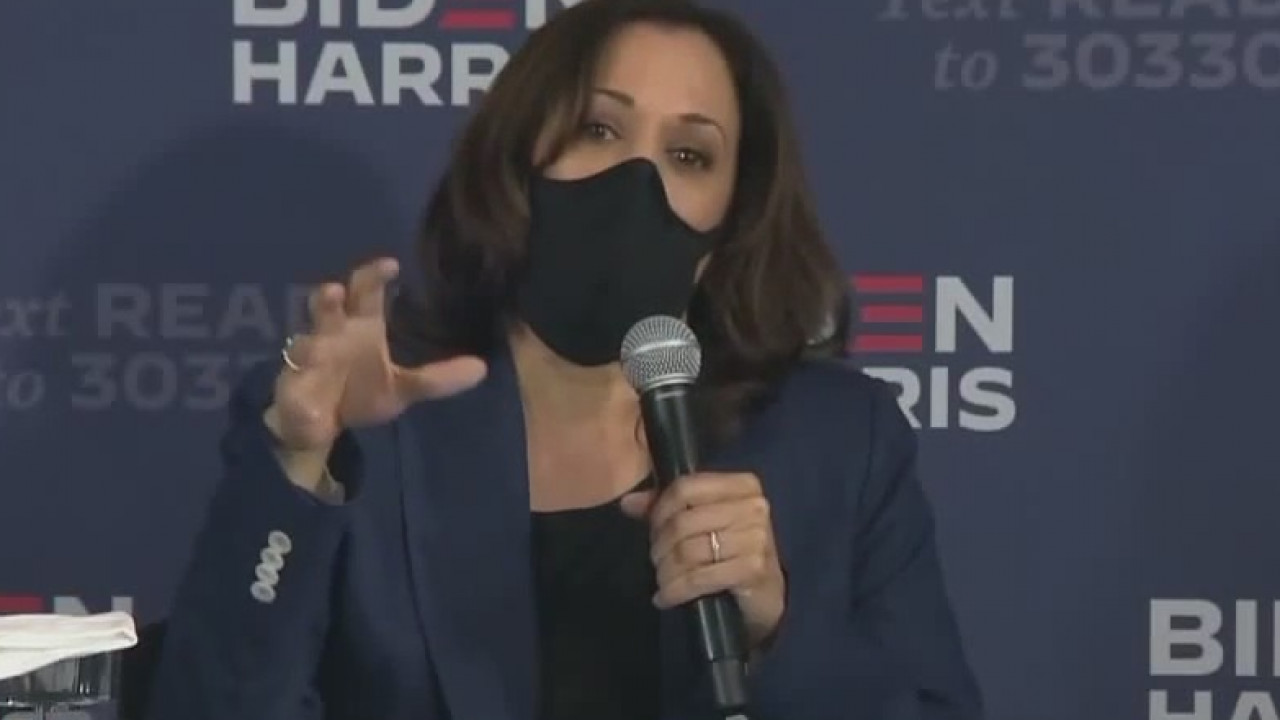 Kamala Harris takes part in roundtable with Black business leaders in Milwaukee