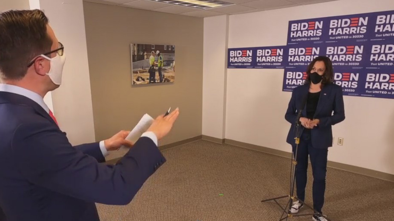 FOX6 speaks one on one with Kamala Harris