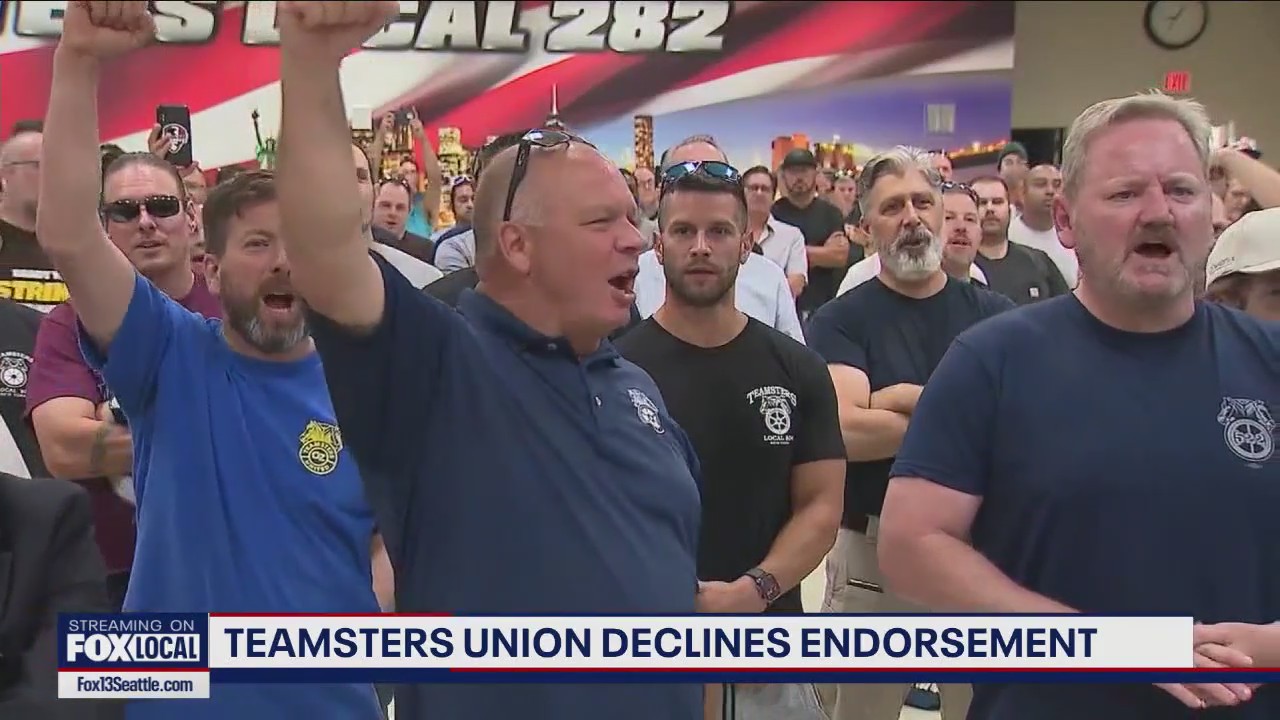 Teamsters Union declines endorsement