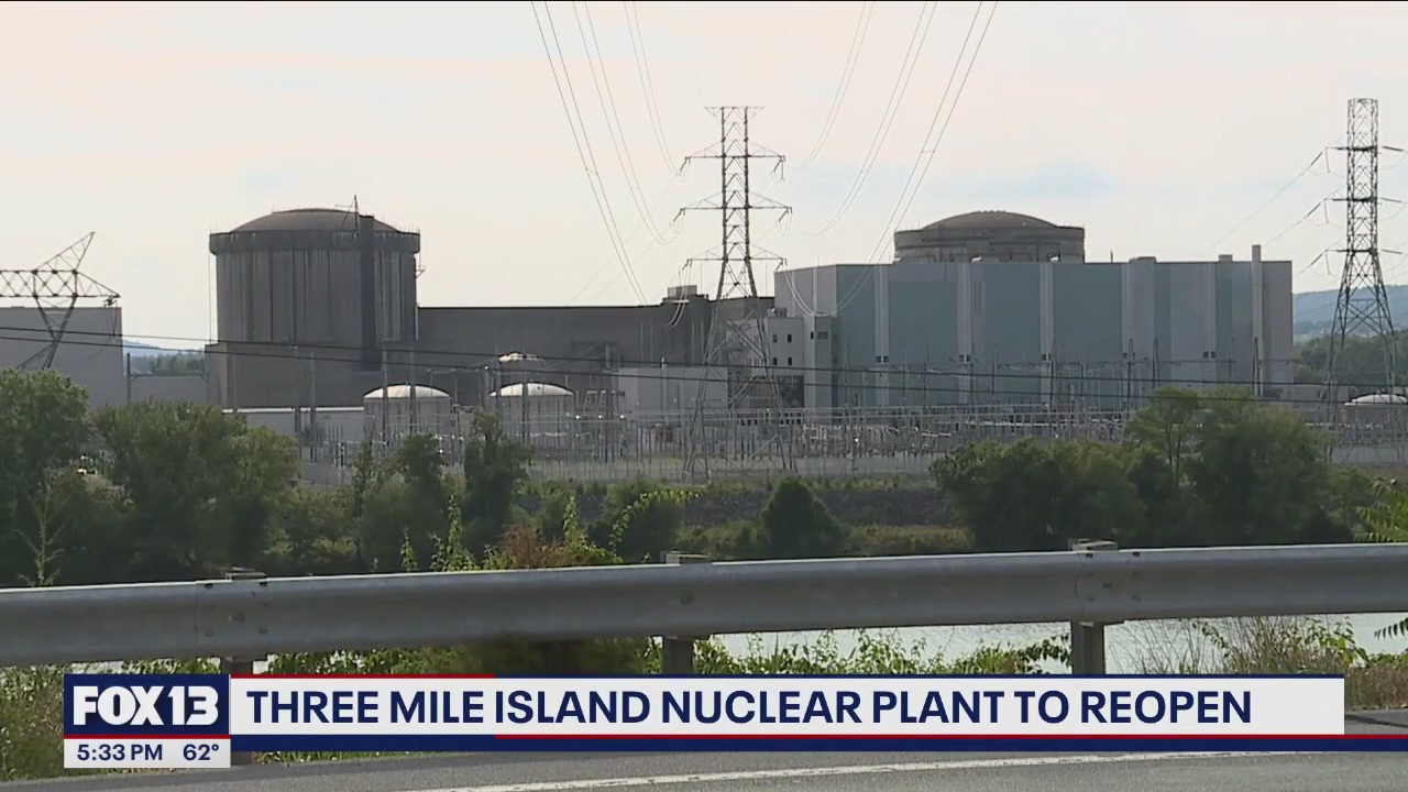 Three Mile Island nuclear plant to reopen
