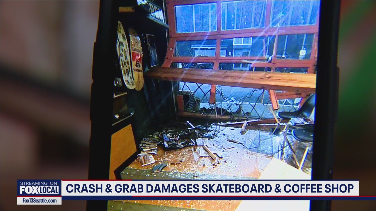 Tacoma skateboard and coffee shop burglarized overnight