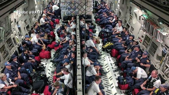 Virginia Task Force 1 returning after Maria, Irma mission