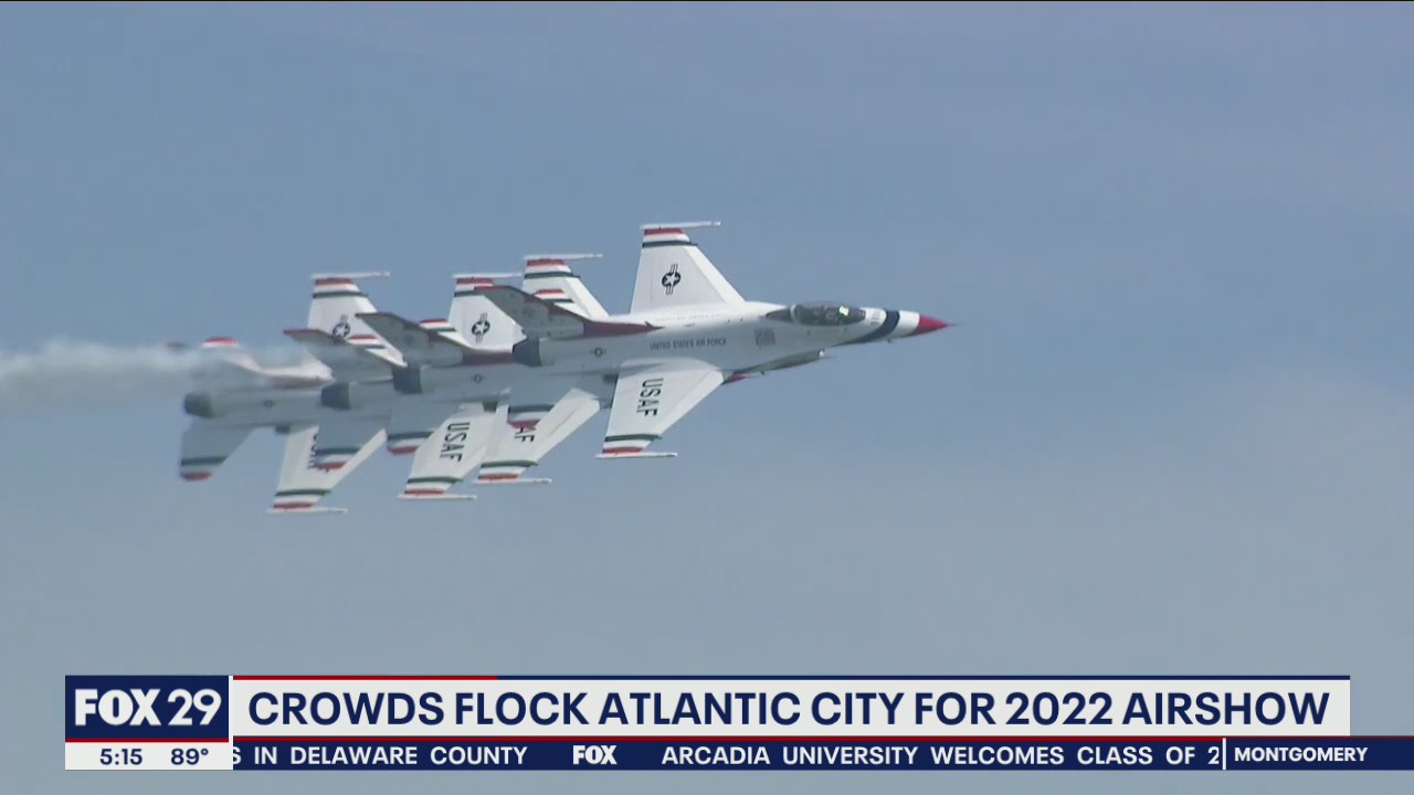 'America on display': Thousands turn out for 2022 Atlantic City Airshow