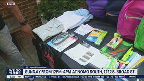 NOMO Foundation giving away free supplies, services at Back To School Pep Rally
