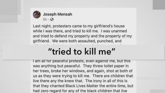 Wauwatosa Officer Mensah issues statement after police say protesters targeted his home