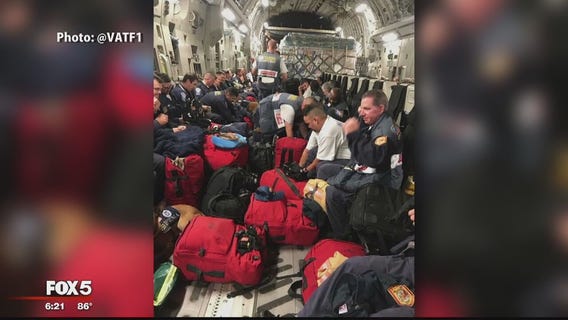 Virginia Task Force 1 returning home