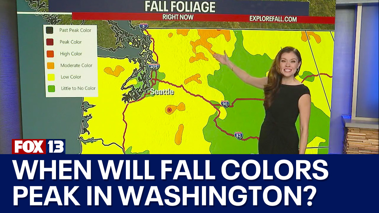 When to see fall colors in Seattle, WA