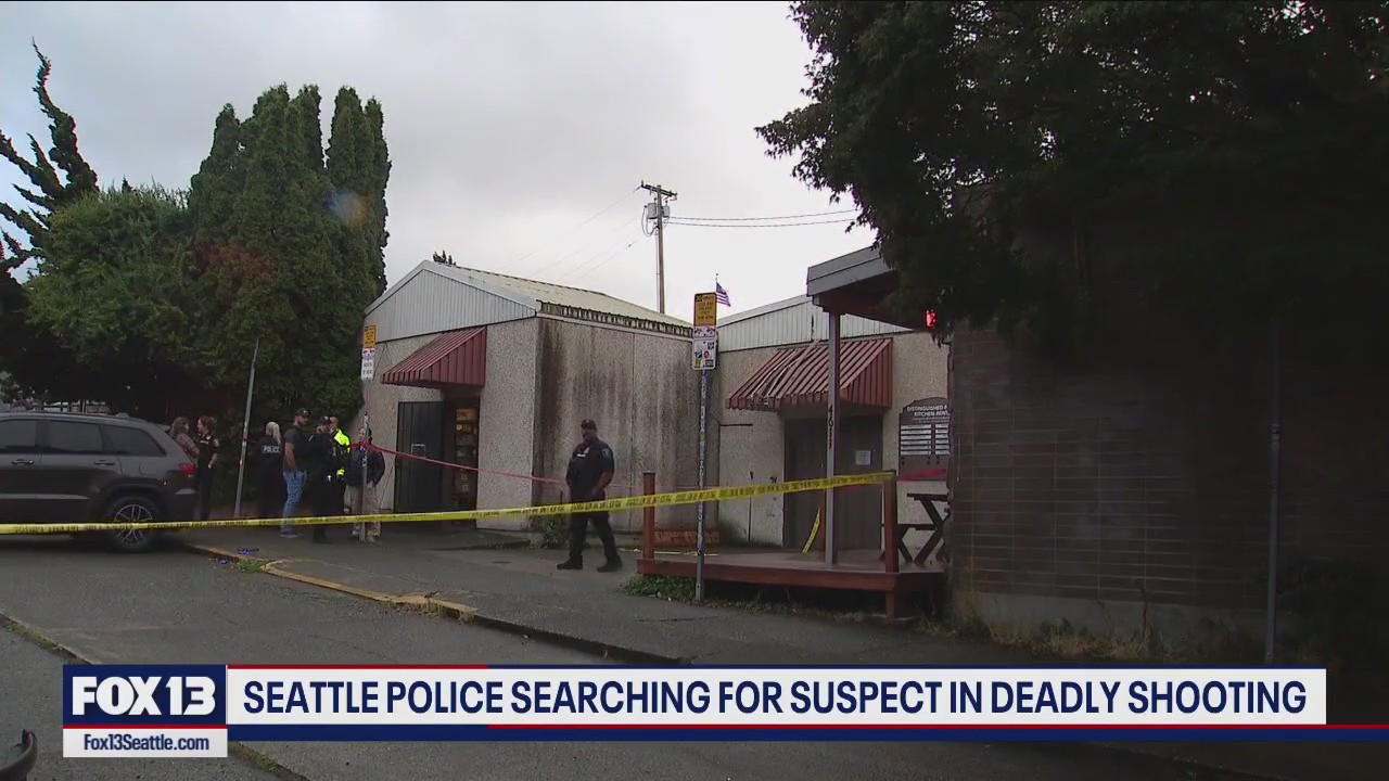 Seattle Police seek suspect in deadly shooting | FOX 13 Seattle