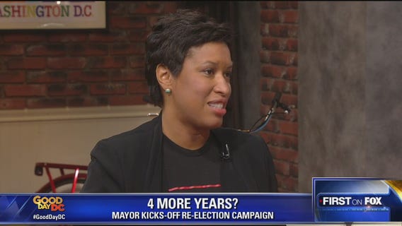 DC Mayor Muriel Bowser on re-election campaign