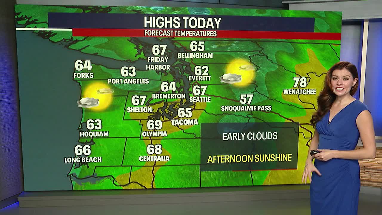 Cloudy start to Friday