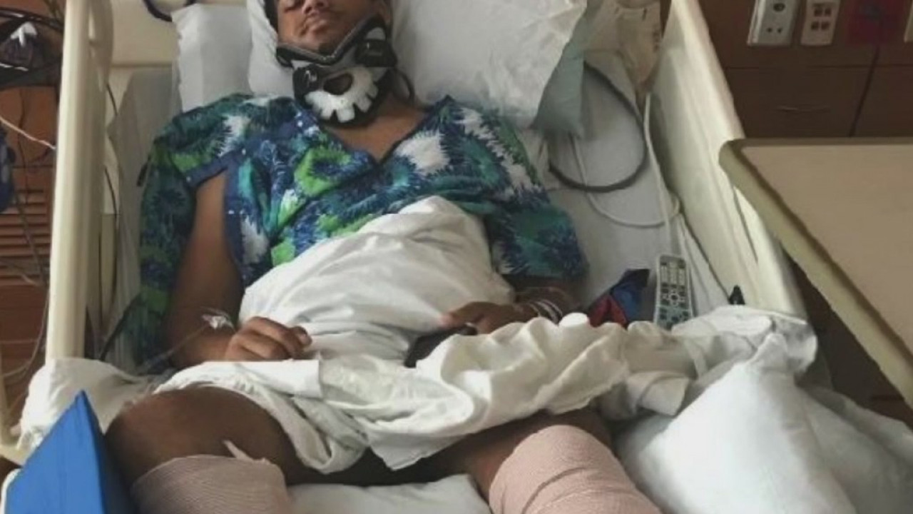 Bradley Tech grad struck by vehicle while helping with flat tire