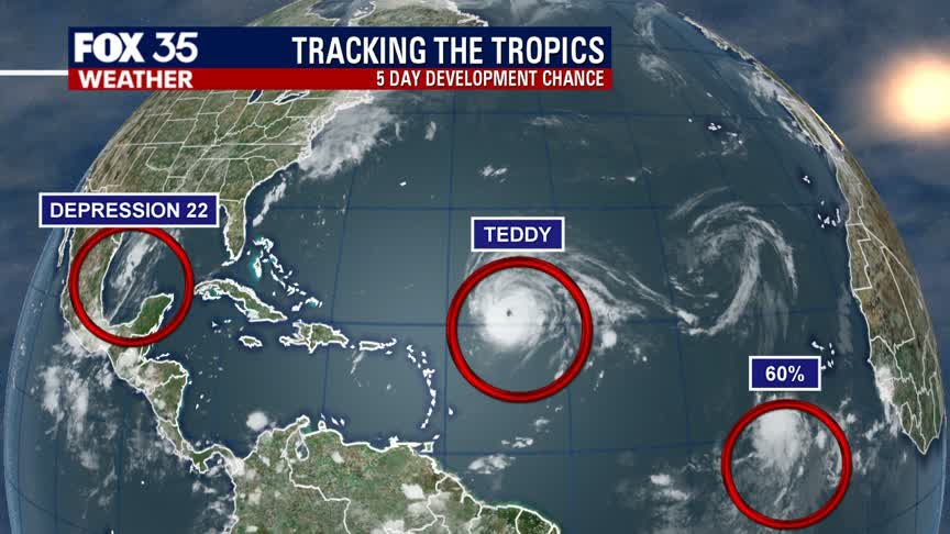 Tropics Update: September 18, 2020