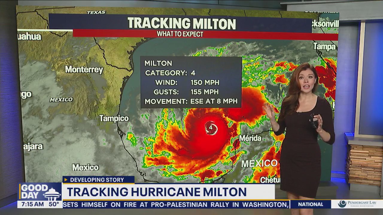 Tracking Hurricane Milton