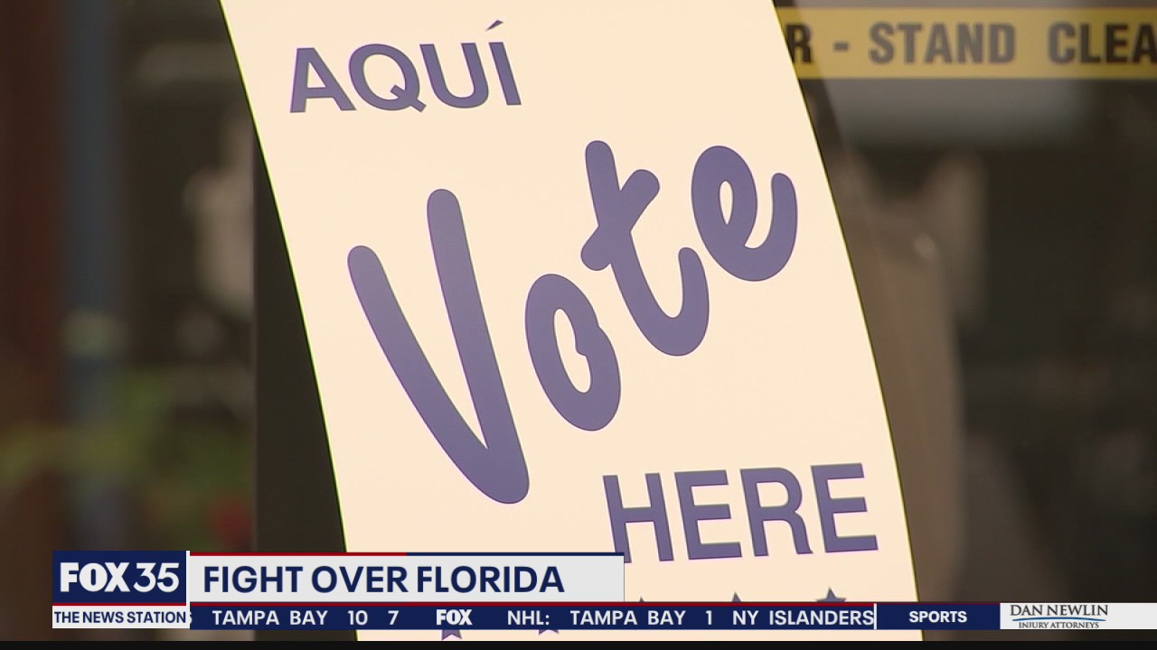 Fight over Latino votes in Florida