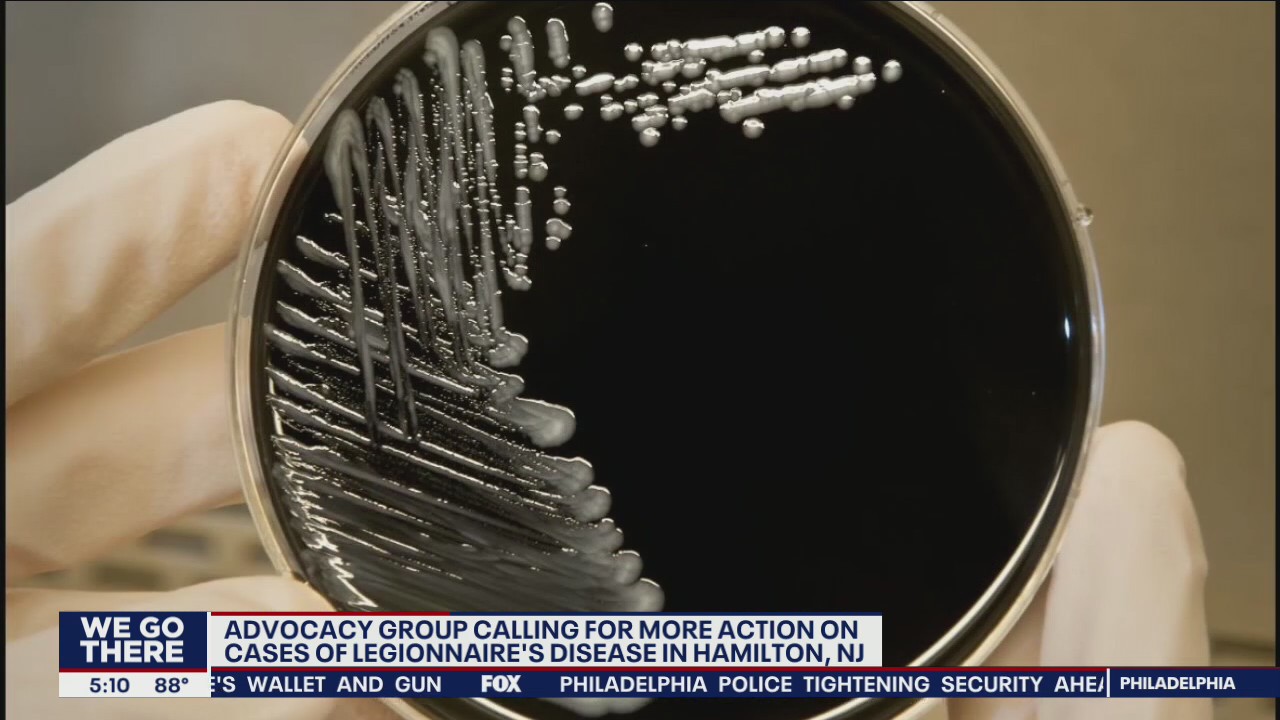 N.J. health officials investigate Legionnaire's Disease cases in Mercer County