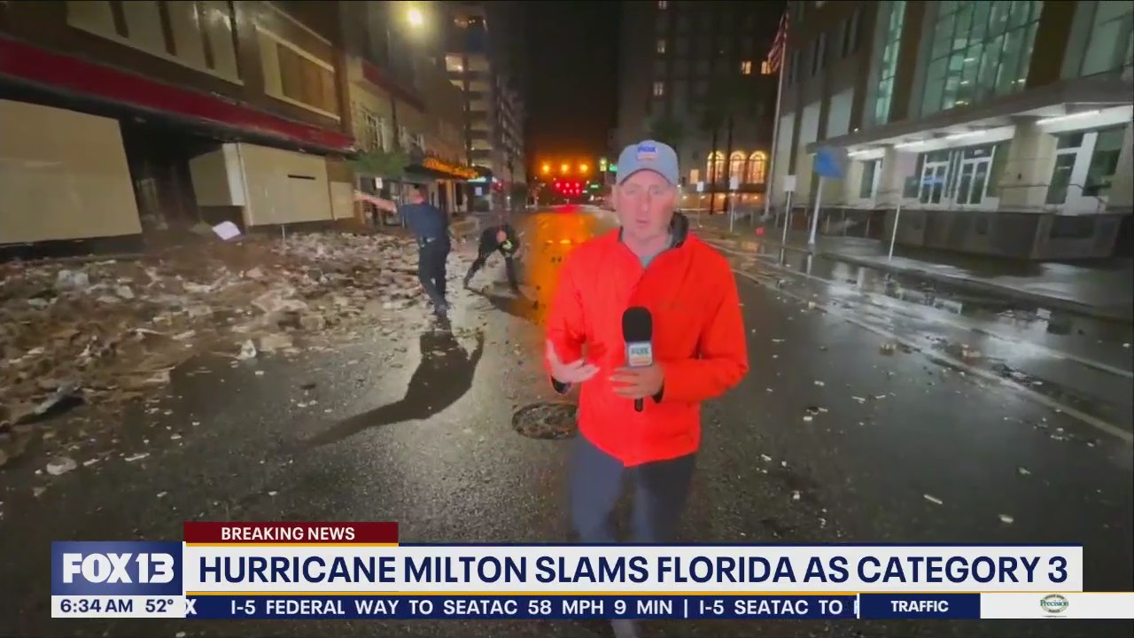 Waking up to the aftermath of Hurricane Milton in Florida