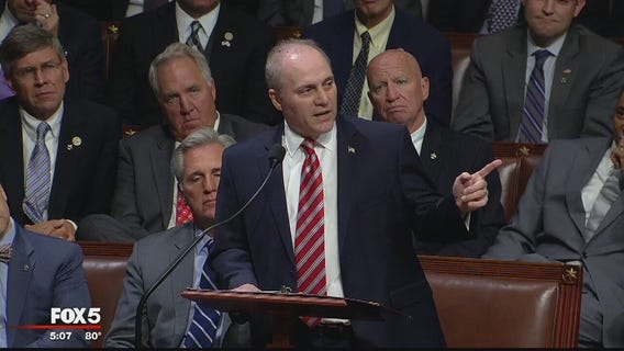 Majority Whip Steve Scalise returns to House for 1st time since Alexandria shooting