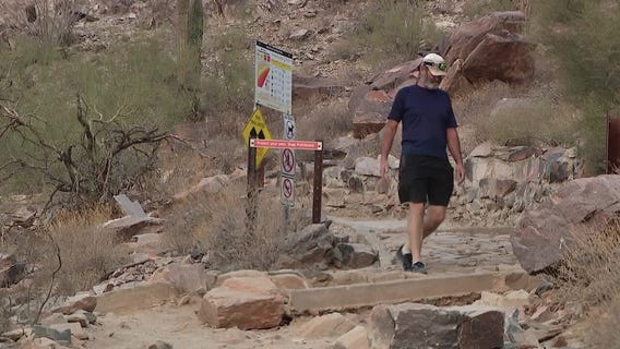 Piestewa Peak packed with NYD hikers