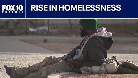 Homelessness sharply increases in Arizona in 2024