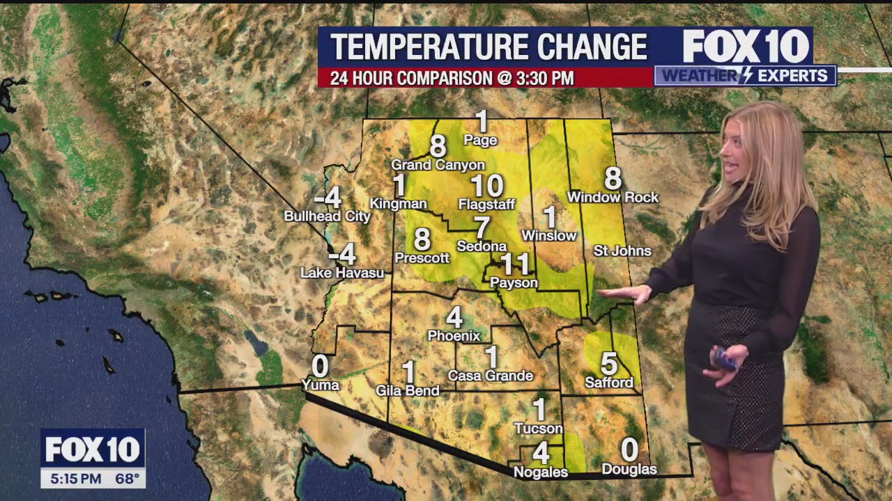 5 p.m. Weather Forecast - 12/28/24