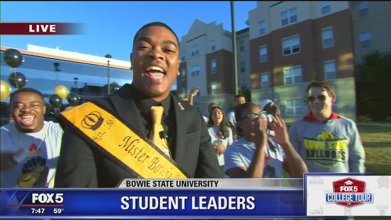Bowie State University | FOX 5 College Tour: Student Leaders