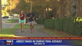 Man arrested for sexually assaulting woman on trail in Fairfax County