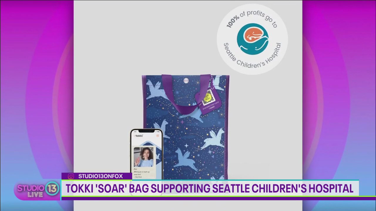 Tokki 'Soar' bag supports Seattle Children's Hospital