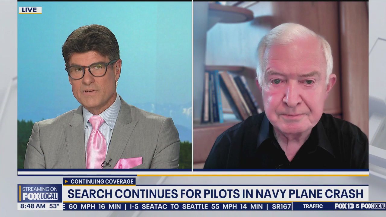 Navy plane crashes near WA's Mount Rainier: Aviation expert interview