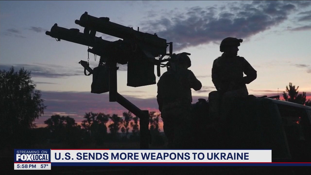 U.S. sends more weapons to Ukraine