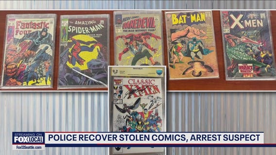 Seattle Police recover stolen comics, arrest suspect