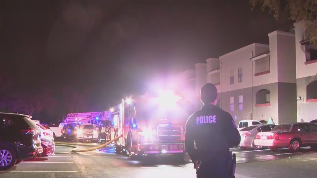 Lit candle sparks apartment fire in Glendale