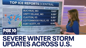 Major winter storm hits much of the nation
