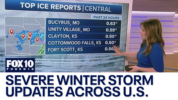 Major winter storm hits much of the nation