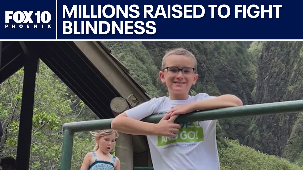Family raising $3M to cure son's rare eye disease