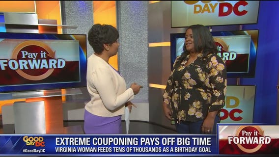 Extreme couponing helps feed the homeless