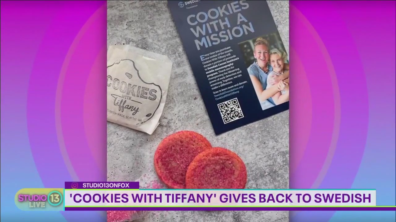 Cookies with Tiffany gives back to Swedish for breast cancer awareness