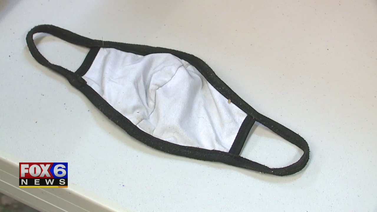 Wash your mask once a day to avoid maskne