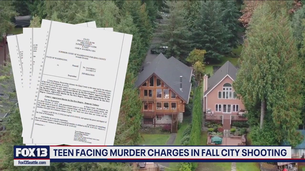 Fall City 15-year-old charged with five family murders