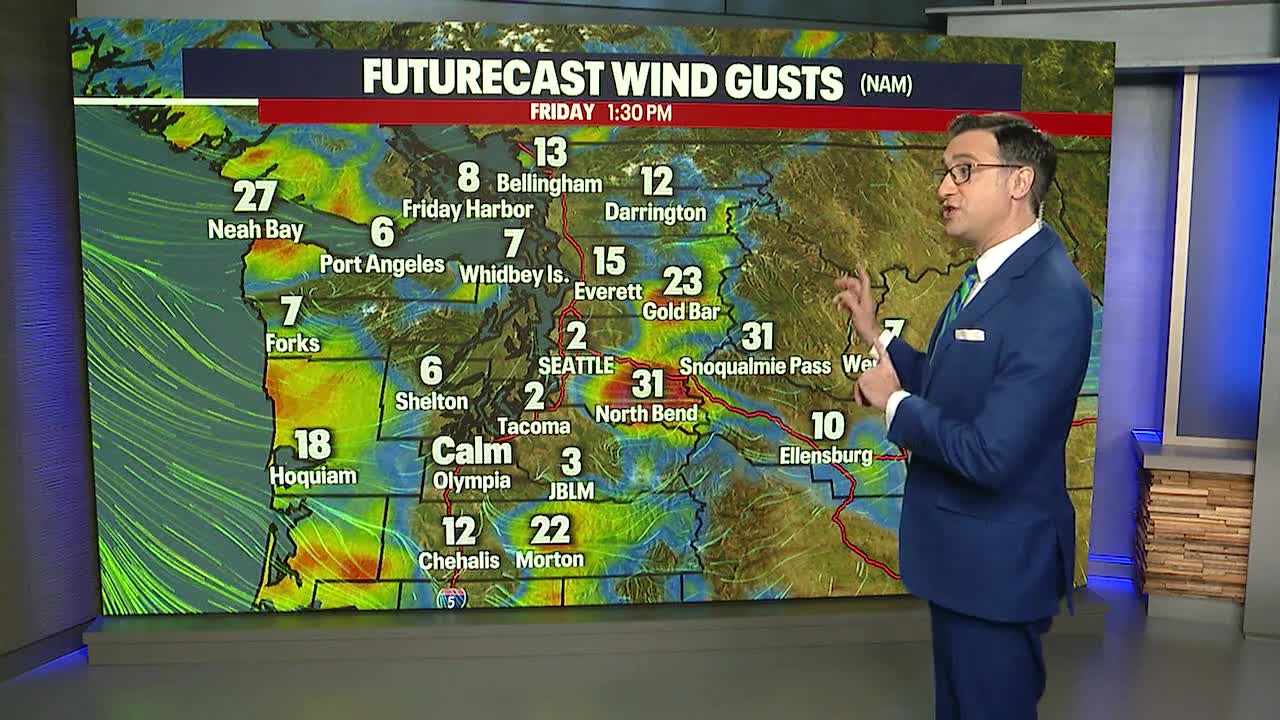 Mostly cloudy skies to start Friday