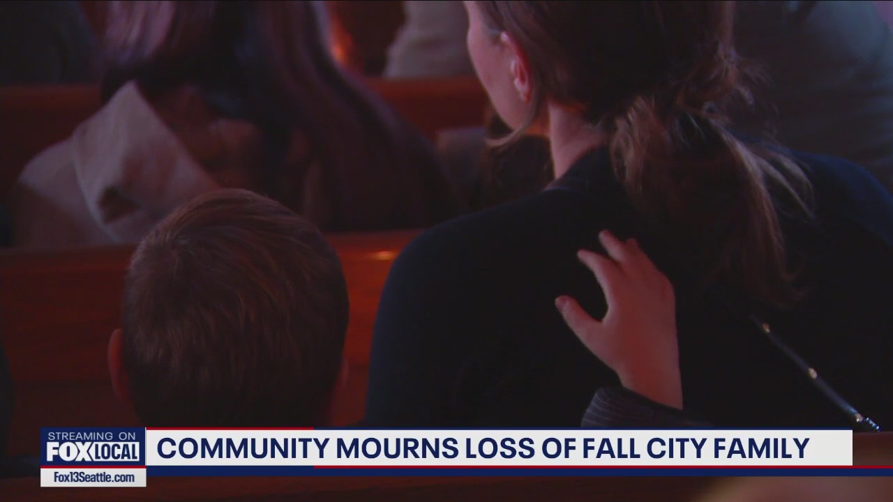 Vigil held for 5 family members lost in Fall City shooting