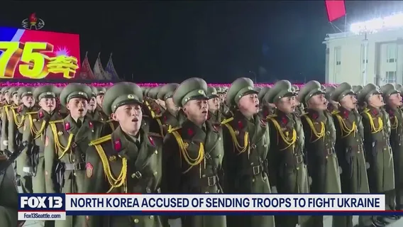 North Korea accused of sending troops to fight Ukraine